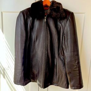 Early ‘90s leather jacket